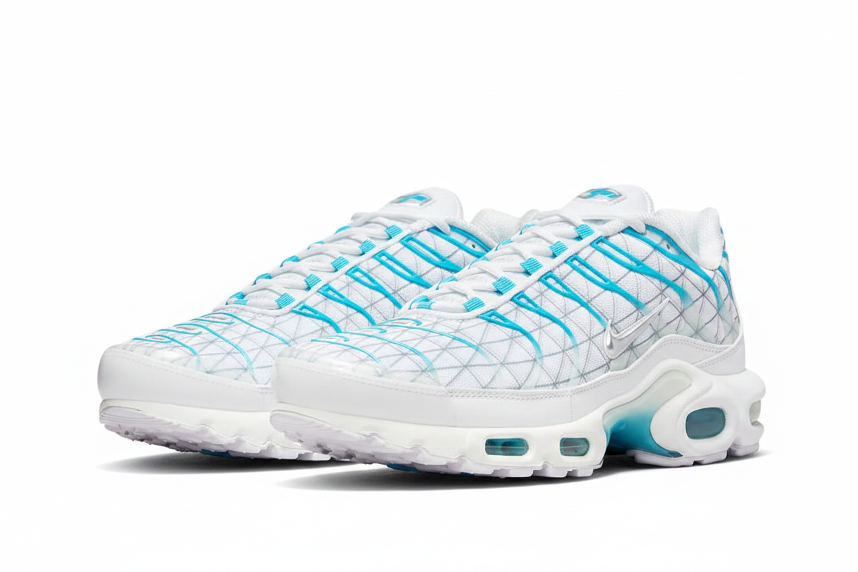 Nike Air Max Plus fond blanc