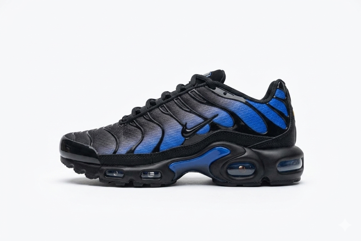 Tn nike air Black univesity blue